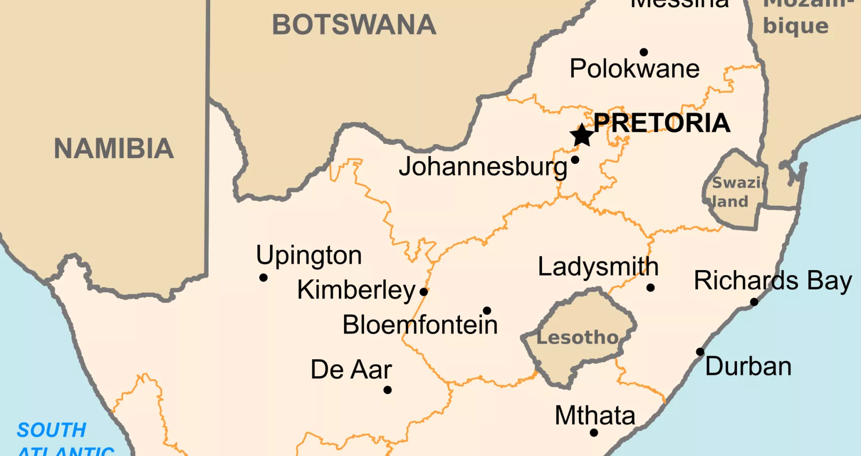 Map of South Africa v6.svg